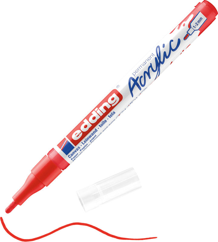 Edding Permanent Marker – Rot