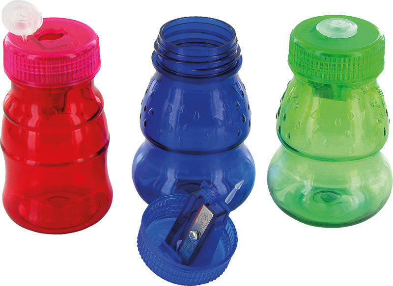 Kum Spitzer – manuell, mit Behälter, für Blei- & Buntstifte Ø 8 mm, Kunststoff, assortiert