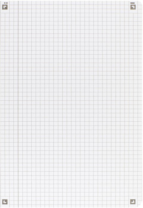 Oxford Collegeblock, Karton, 80 Blatt, 4-fach gelocht, perforiert, 90 g/m² – Schwarz, für SCRIBZEE App