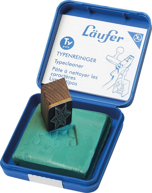 Laufer Läufer Typenreiniger Typutz, Kunststoff, Blau