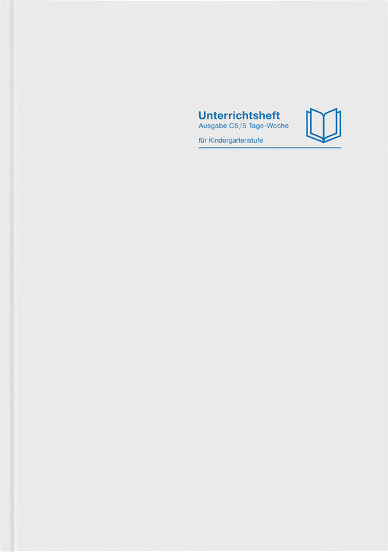 Verlag für unterrichtsm. Übungsheft, A4, 128 Seiten, perforiert, 100 g/m² – grau