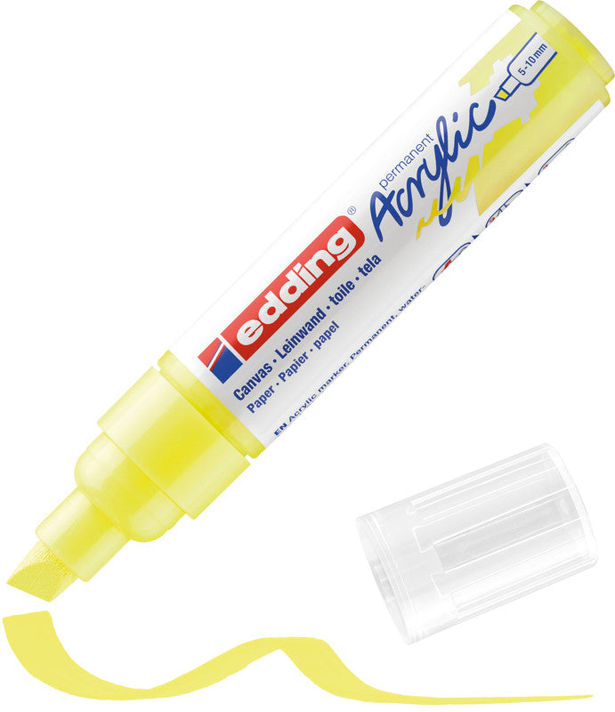 Edding Acrylmarker für Permanentmarker – sortiert, neon