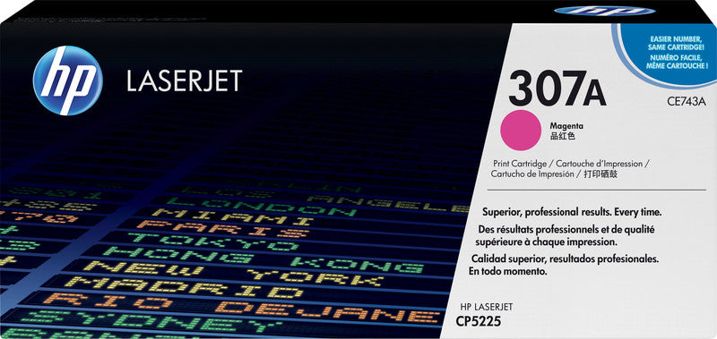HP Toner 307A – magenta, 7300 Seiten
