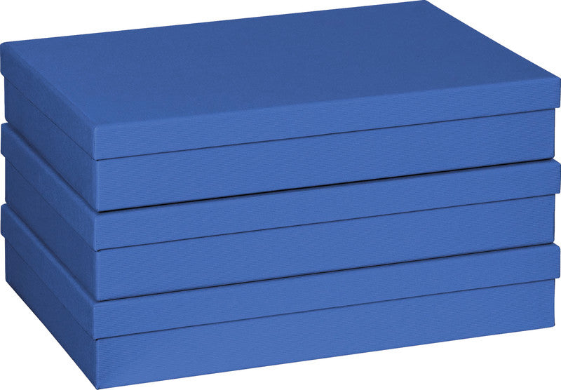 Stewo Geschenkbox – Neutral – Strukturprägung, recyclingfähig – 330 × 60 × 240 mm