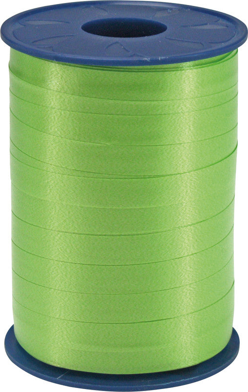 Präsent Geschenkband – America – Kunststoff, recyclingfähig – 10 mm × 250 m – Apfelgrün