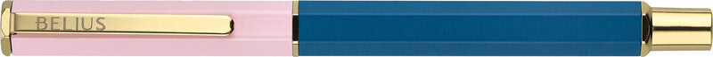 Belius Kugelschreiber – Rosa/Blau, Aluminium