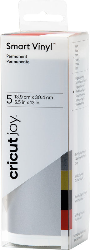 Cricut Vinylfolie matt – 13,9 × 121,9 cm – für Cricut Joy Schneideplotter