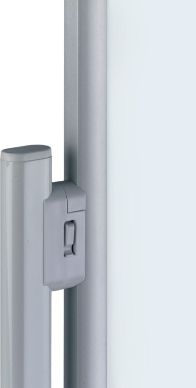 MAUL Pinnwand – Filz, magnetisch, Alurahmen – 120 × 150 cm, weiss/blau