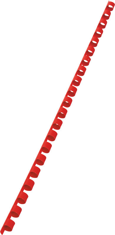 GBC Bindedisc-Ringe – Ø 8 mm, rot, Kunststoff – 100 Stk.