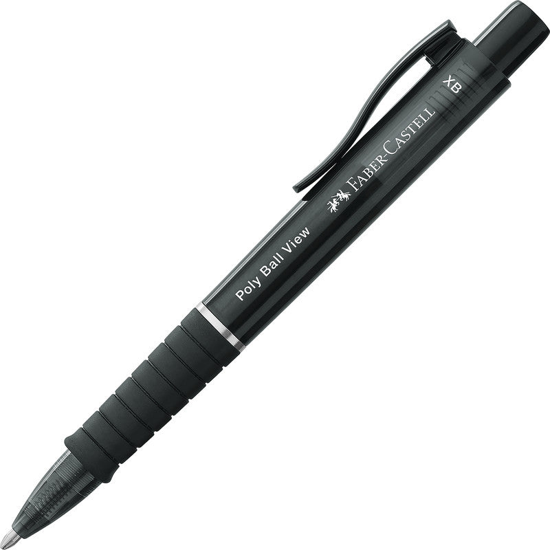 Faber-Castell Kugelschreiber – Schwarz, Kunststoff