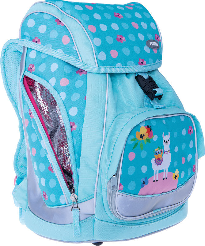 Funki Schulrucksack-Set Flexy-Bag – 5-teilig – Lama