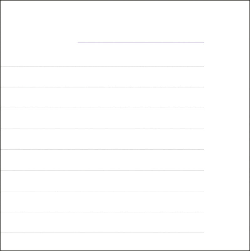 Carchivo Spiralblock A5, liniert, Spiralbindung, 80 Blatt, spezielle Perforierung, 100 g/m² – Violett