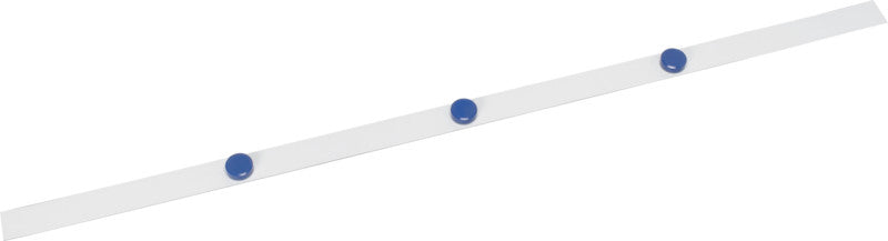 MAUL Whiteboard – 3,5 × 500 cm, magnetisch, inkl. Magnete, selbstklebend – für Whiteboards