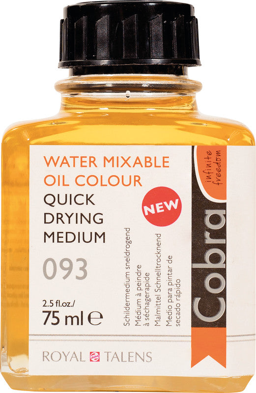 Cobra Malmittel – Gelb, 75 ml, für Ölfarben
