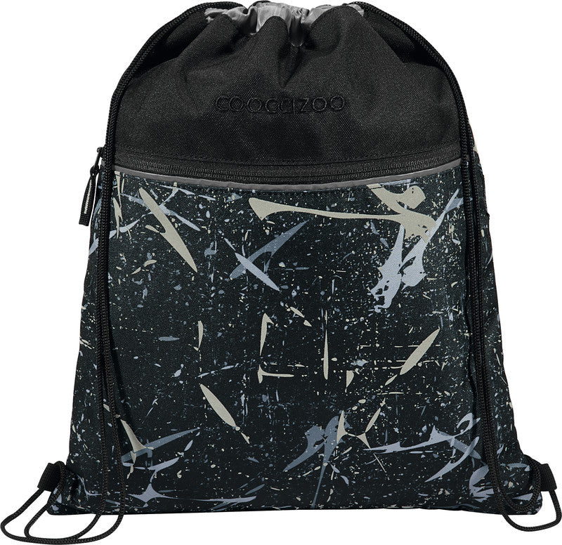 Coocazoo Sportbeutel – 10 l, Motiv Reflective Splash, wasserabweisend, 34 × 43 cm