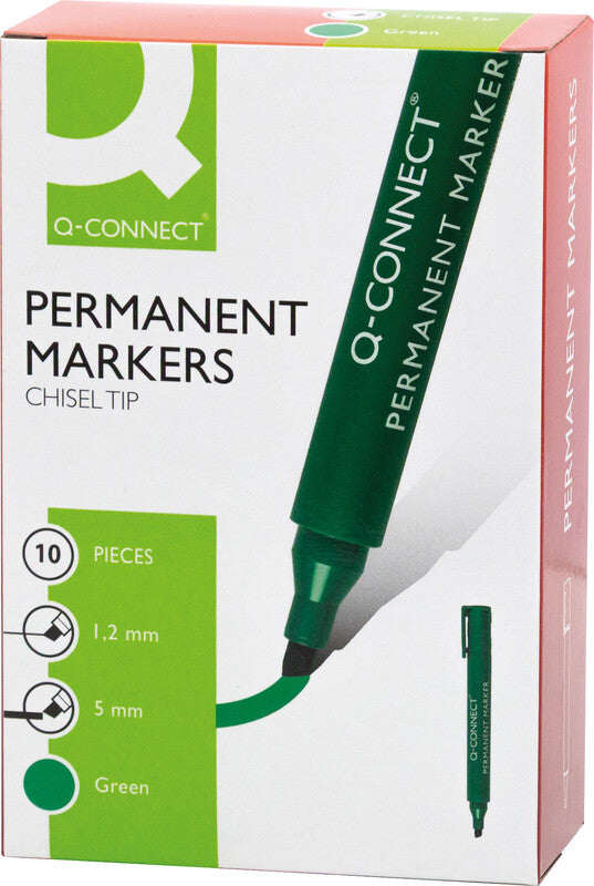 Q-Connect Permanent-Marker – grün