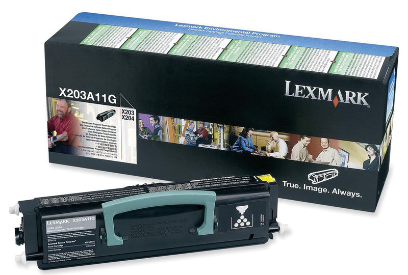 Lexmark Toner – schwarz, 2500 Seiten