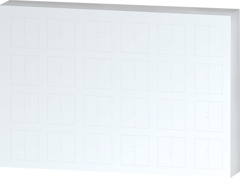 Roth Adventskalender – weiss – 500×350×40 mm