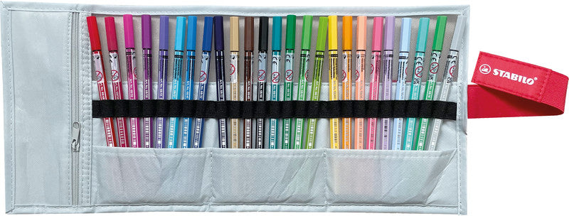 STABILO Filzstifte, Strichbreite 1 mm, 25 Farben