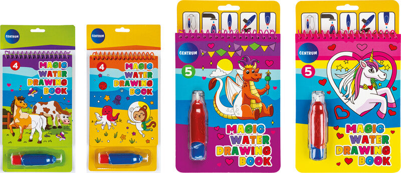 Centrum Malbuch Einhorn – 15 × 20 cm – 5 Seiten – Spiralbindung