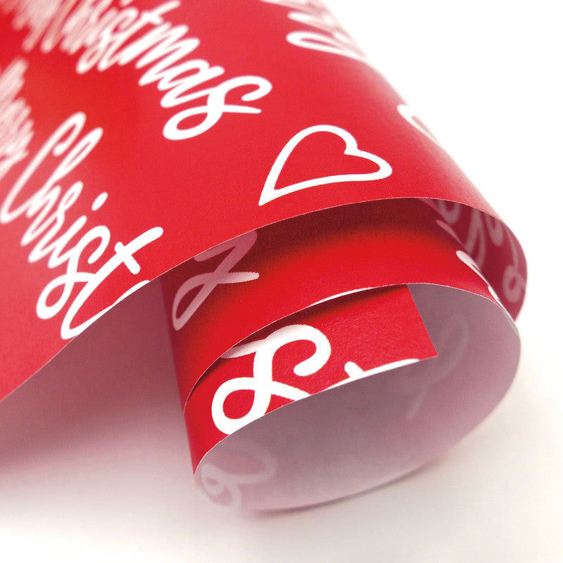 Braun + company Geschenkpapier – Weihnachten – seidenmetallisiert, Papier – 700 × 2000 mm