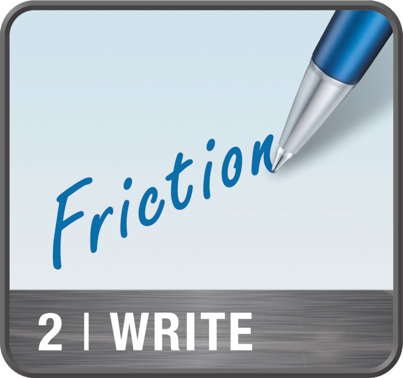 Pilot FriXion Ball LX – radierbarer Tintenroller, Druckmechanik, 0,7 mm, blau