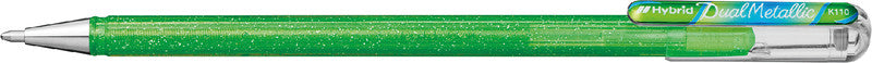 Pentel Gelschreiber 7er Etui – 7 Farben, 1 mm, für dunkles Papier, Kappe