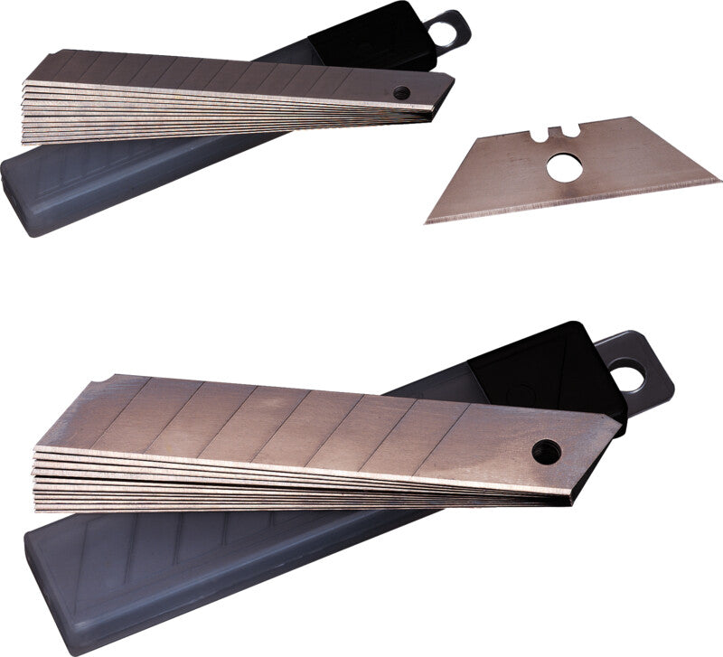 Q-CONNECT Ersatzklingen – 9 mm, silber, 10 Stück