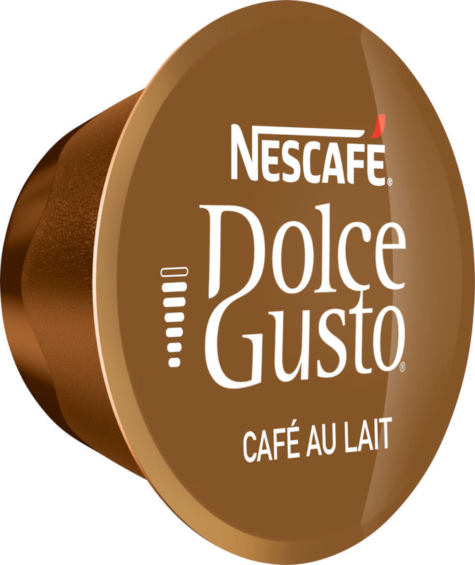Nescafé Dolce Gusto Kaffeekapseln Café au Lait – für Dolce Gusto – 16 Kapseln