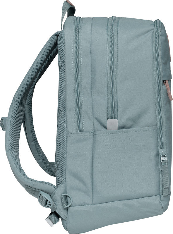 Beckmann Urban Midi Rucksack – Mint – aus recycelten PET-Flaschen (rPET)