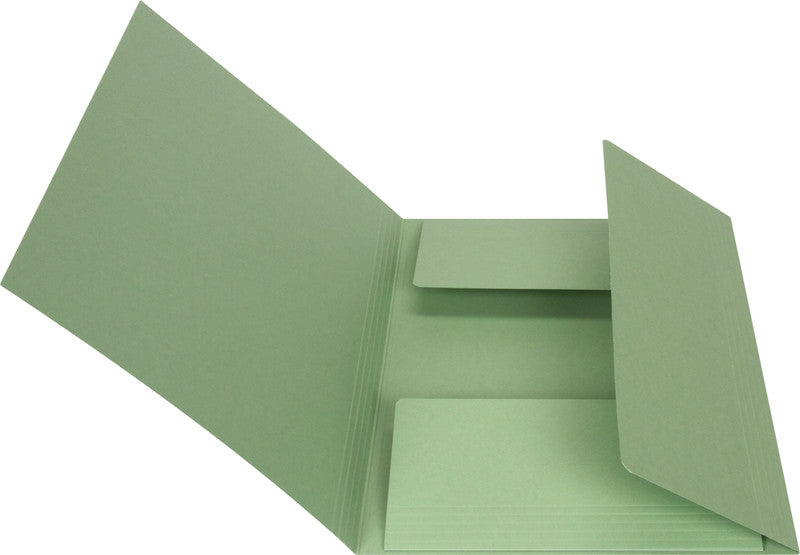 Biella Sammelmappe für A4, Karton, Grün
