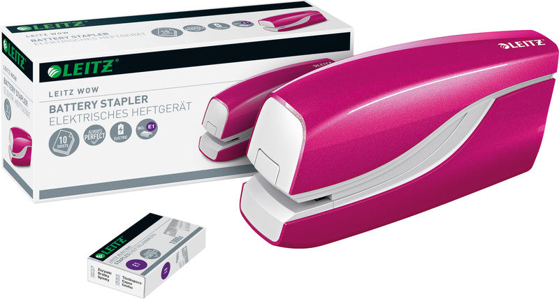 Leitz NeXXt WOW – Elektrischer Hefter, 10 Blätter