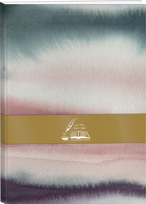 Clairefontaine Quintessence Gästebuch – A5 – 160 Seiten – gebunden, Kartoneinband, mehrfarbig