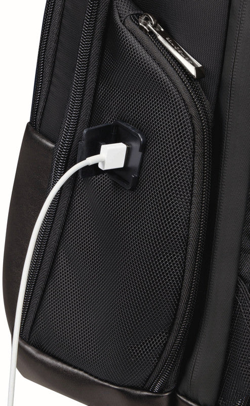 Samsonite Spectrolite 3.0 Notebook-Rucksack – 16,5 l, Aufsteckfunktion, USB-Port, Polyester, Schwarz