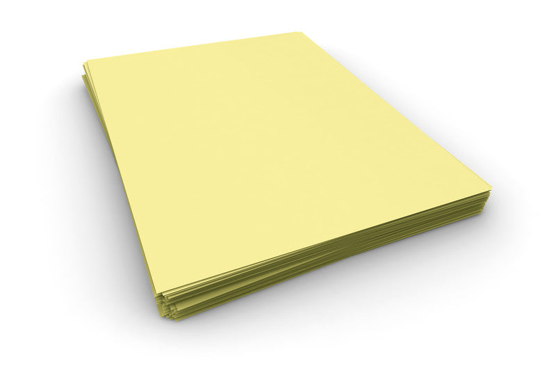 Clairefontaine Kopierpapier – A4, 80 g/m², Hellgelb – für Inkjet/Laser/Kopierer – FSC, EU Ecolabel – 500 Blatt