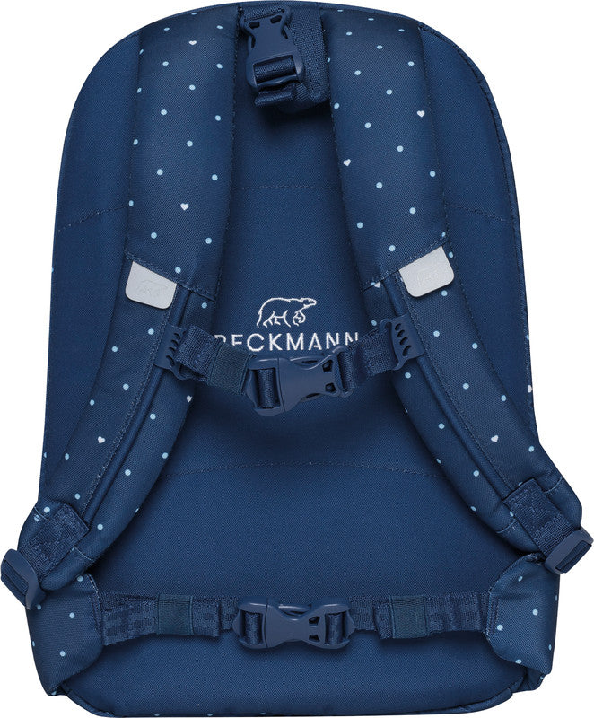 Beckmann Classic – Sportrucksack – 12 l, rPET (recyceltes PET), Pet Friends Blue, reflektierend