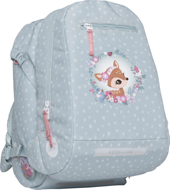 Beckmann Schulrucksack Classic 1st – Forest Deer Dusty Mint
