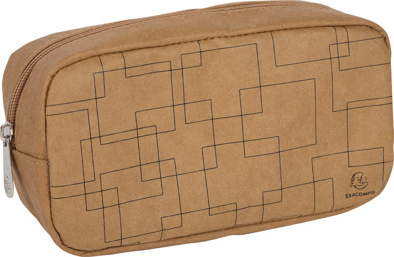 Exacompta Eterneco Schuletui, leer – Geometrie – Papier – 21,0 × 11,0 × 7,0 cm