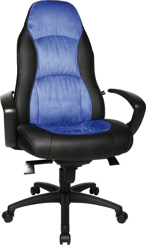 Topstar Chefsessel Speed Chair – Sitzhöhe 42-50 cm, 110 kg, blau