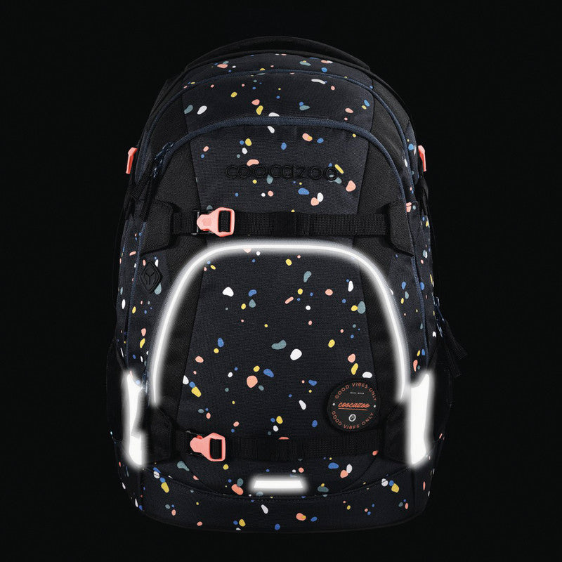Coocazoo Rucksack Mate – Sprinkled Candy – 30 l – 30 × 44 × 23 cm – recycelte Materialien