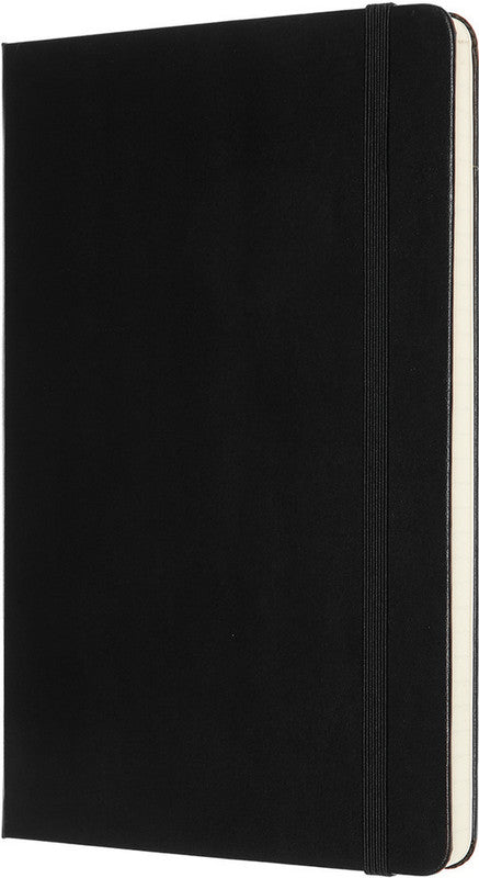 Moleskine Notizbuch, 130 × 210 mm, blanko und liniert, Leimbindung, Hardcover, 240 Seiten – schwarz