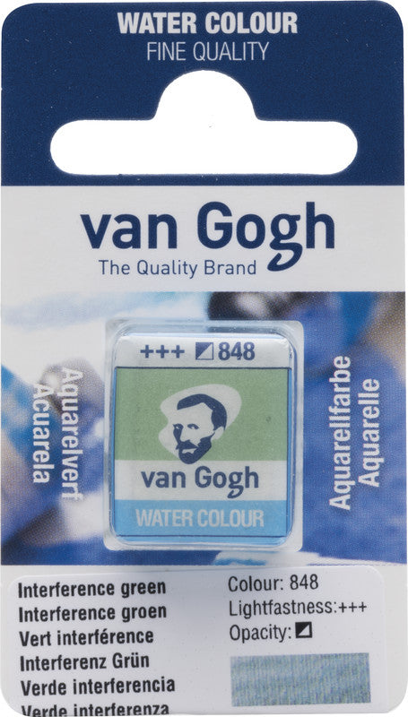 Van Gogh – Aquarellfarbe – Grün, für dunkle Untergründe