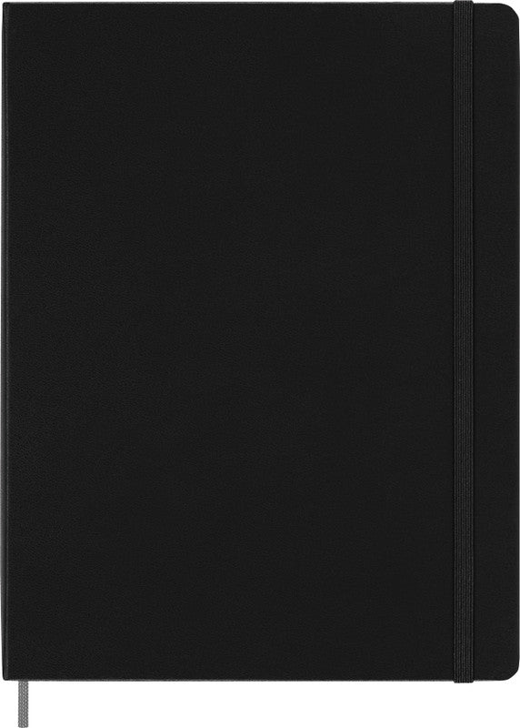 Moleskine Notizbuch, Leimbindung, Hardcover, 144 Seiten, 100 g/m² – schwarz, für Moleskine Notes App