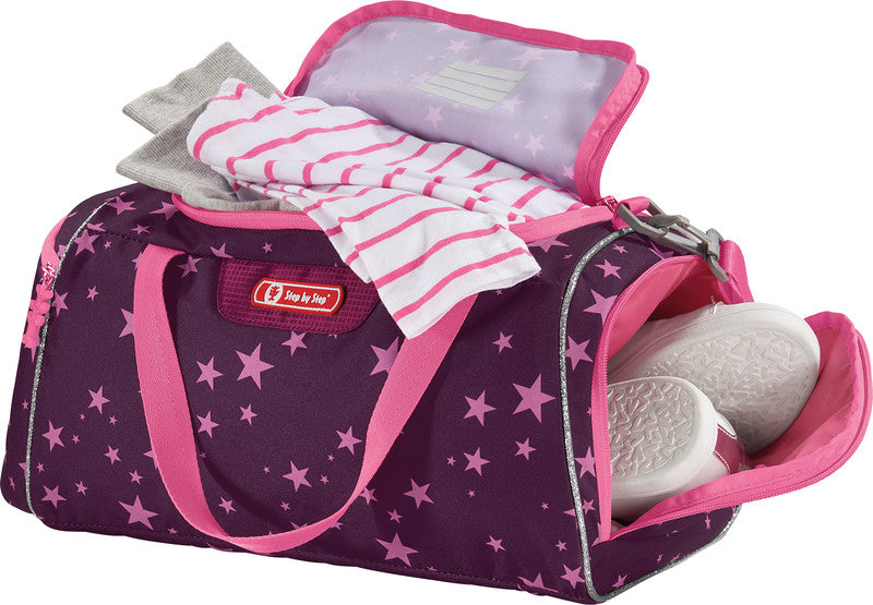 Step by Step Sporttasche – 13 l, Motiv Unicorn Nuala, mit Schultergurt, wasserabweisend, 38 × 20 × 23 cm