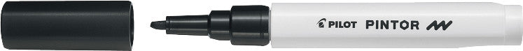 Pilot Pigment-Marker Pintor – Rundspitze 0,9-1,5 mm – Sortiert – 6er-Set – Deckend