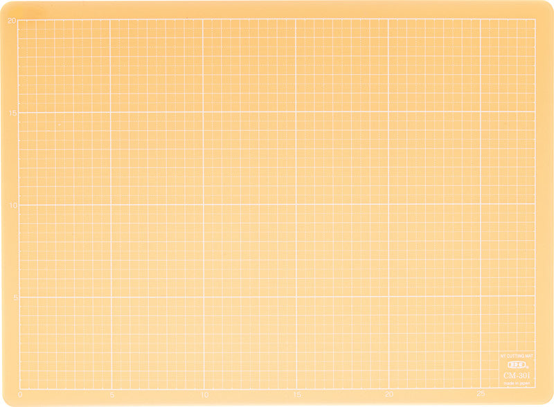NT Cutter Schneidematte – 300×220 mm, Transparent Orange
