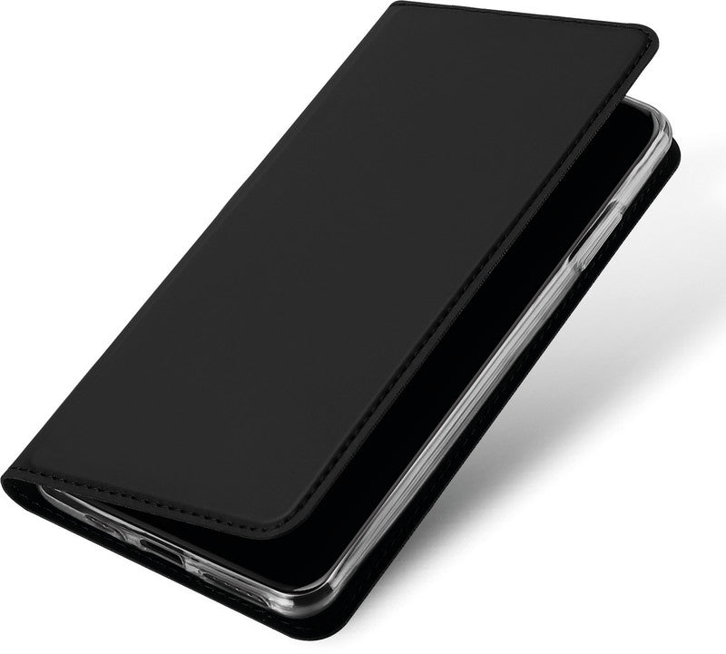 Dux Ducis Booklet-Hülle – für Apple iPhone 11 Pro Max – schwarz – mit Kartenfach, Magnetverschluss