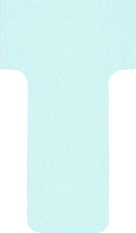 Nobo T-Karten für Planungstafeln, 15 × 28 mm, Blau, 100 Stk.
