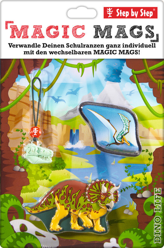 Step by Step Magic Mags Zubehörset – 3-teilig – Dino Tres – für Cloud, Space, 2in1 Plus und andere