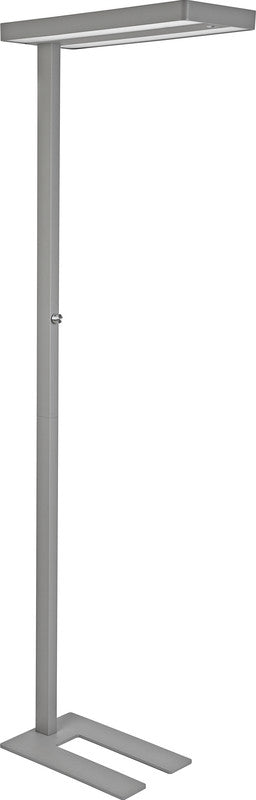 MAUL LED-Stehleuchte Juvis – Bewegungssensor, dimmbar – 4000 K – 13'060 lm 68 W – Silber Aluminium